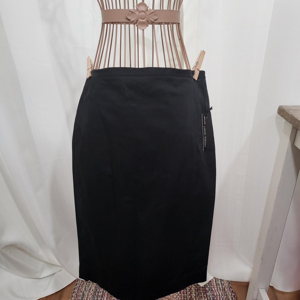 Express Classic Black Pencil Skirt